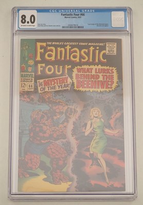 Lot 325 - FANTASTIC FOUR #66 (1967 - MARVEL) - GRADED...