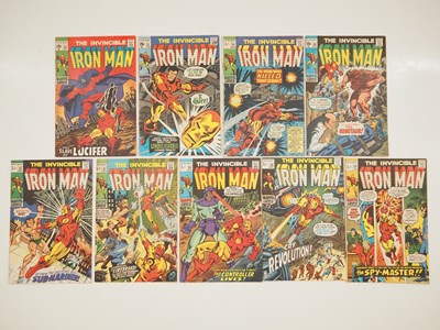 Lot 328 - IRON MAN #20-21, 23-25, 27-29, 33 (9 in Lot) -...