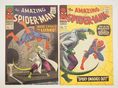 Lot 329 - AMAZING SPIDER-MAN #44 & 45 (2 in Lot) - (1967...