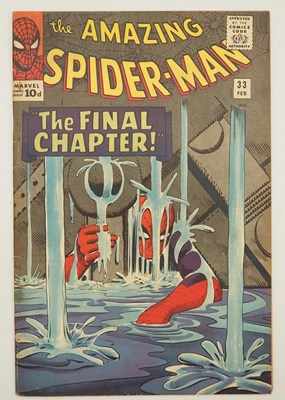 Lot 372 - AMAZING SPIDER-MAN #33 - (1966 - MARVEL - UK...
