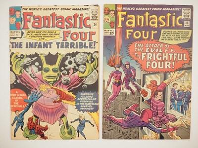 Lot 400 - FANTASTIC FOUR #24 & 36 (2 in Lot) - (1964/65 -...
