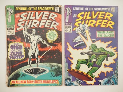 Lot 404 - SILVER SURFER #1 & 2 (2 in Lot) (1968 -...