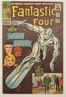 Lot 405 - FANTASTIC FOUR #50 - (1966 - MARVEL - UK Price...