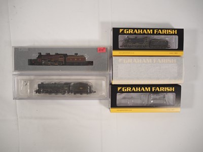 Lot 15 - GRAHAM FARISH - N gauge steam locomotives in...