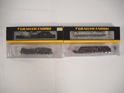 Lot 16 - GRAHAM FARISH - N gauge steam and diesel locos,...