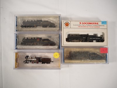Lot 20 - BACHMANN - American Outline N gauge steam...