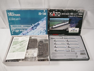 Lot 46 - KATO - Spanish Outline N gauge AVE Serie 100...