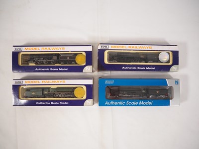 Lot 71 - DAPOL - N gauge steam locos all in BR liveries...