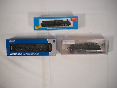 Lot 73 - Trio of N gauge GWR and Ex-GWR steam...
