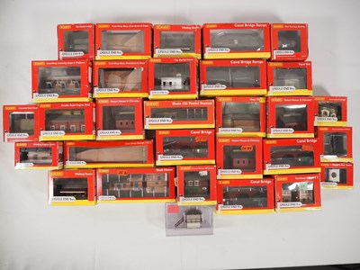 Lot 87 - HORNBY - N gauge Lyddle End resin buildings in...