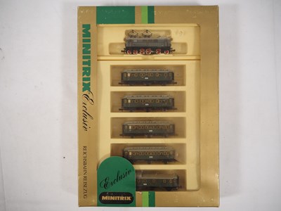 Lot 95 - MINITRIX - German Outline N gauge 1018...