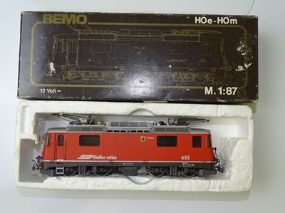 Lot 269 - HOm GAUGE MODEL RAILWAYS: A BEMO Swiss Outline...