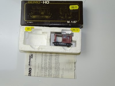 Lot 272 - HOm GAUGE MODEL RAILWAYS: A BEMO Swiss Outline...