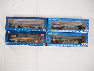 Lot 137 - BACHMANN - American outline HO gauge group of...