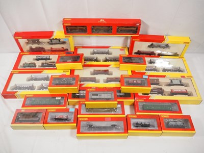 Lot 151 - HORNBY - A group of OO gauge multi wagon and...