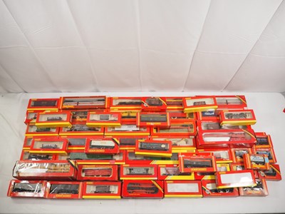 Lot 158 - HORNBY / TR-ANG-HORNBY - OO gauge mixed wagons...