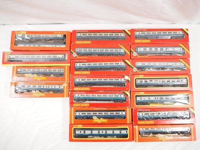 Lot 205 - HORNBY - A rake of OO gauge Mk1, Mk2 and Mk3...