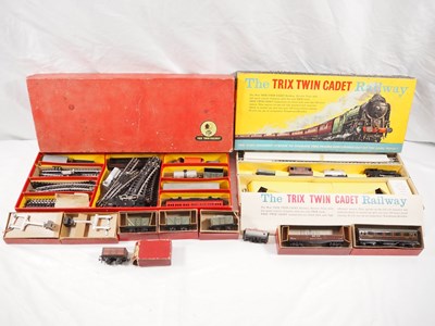 Lot 215 - TRIX TWIN - A pair of HO/OO gauge train sets...