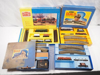 Lot 232 - HORNBY DUBLO - a group of two-rail and...