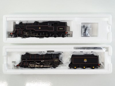 Lot 341 - A pair of BACHMANN Standard Class 4MT steam...