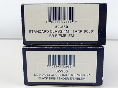 Lot 341 - A pair of BACHMANN Standard Class 4MT steam...