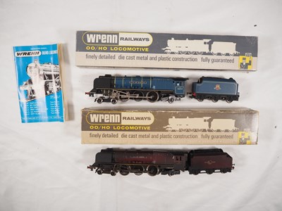 Lot 269 - WRENN - a pair of OO gauge Duchess class steam...