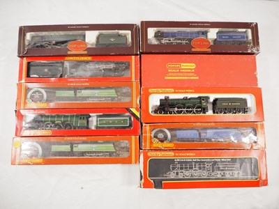 Lot 294 - HORNBY - OO gauge steam locomotives in various...