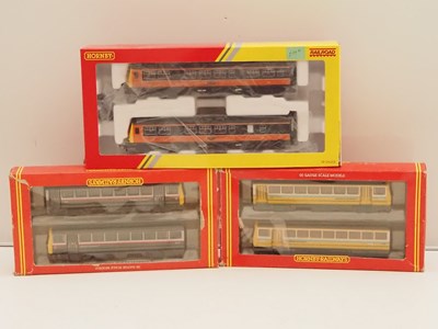 Lot 301 - HORNBY - OO gauge two car DMU's comprising...