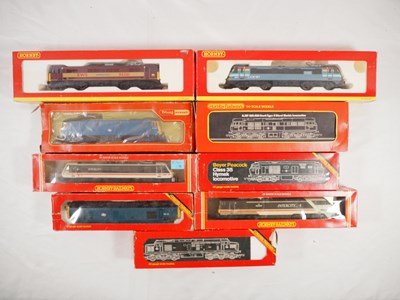 Lot 314 - HORNBY - OO gauge diesel and electric...