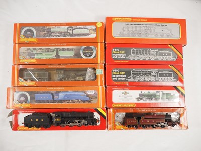 Lot 316 - HORNBY - OO gauge steam locomotives in various...