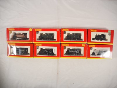 Lot 317 - HORNBY - OO gauge small steam tank locomotives...
