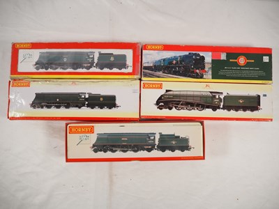 Lot 334 - HORNBY - OO gauge steam locomotives all in BR...