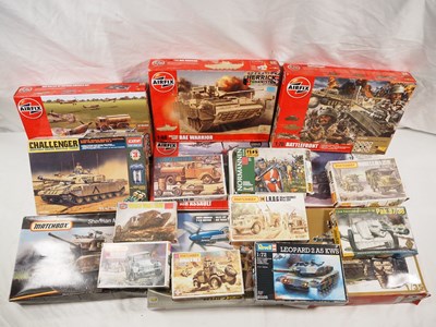 Lot 375 - A large quantity of boxed plastic model kits,...