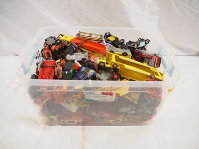 Lot 387 - MATCHBOX - a large crate of vintage and modern...