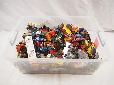 Lot 389 - MATCHBOX - a large crate of vintage and modern...