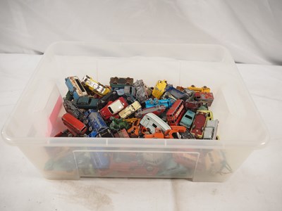 Lot 401 - MATCHBOX - a tray of unboxed play worn 1:75...