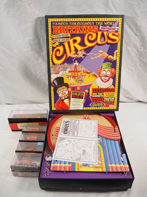 Lot 405 - BRITAINS - a circus diorama set comprising Big...