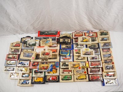 Lot 435 - A large crate of boxed diecast vehicles mainly...