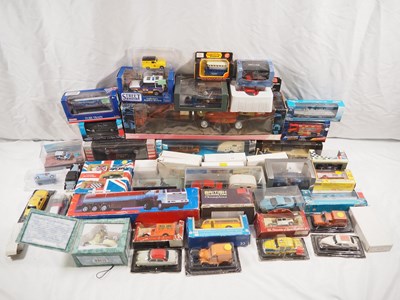 Lot 439 - A large crate of boxed diecast vehicles by...