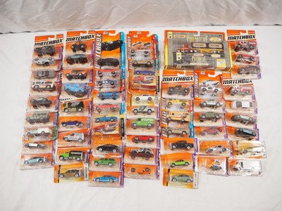 Lot 442 - MATCHBOX - modern carded diecast cars, mostly...