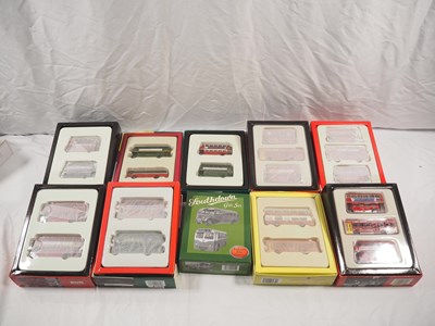 Lot 460 - EFE - 1:76 scale diecast bus sets, mostly LT...