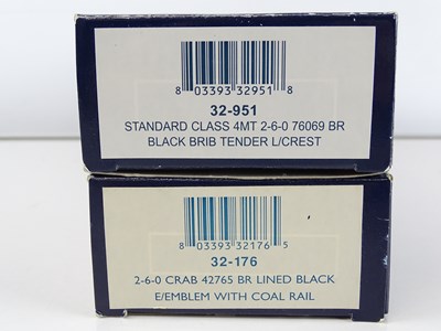 Lot 343 - A pair of BACHMANN steam locomotives...