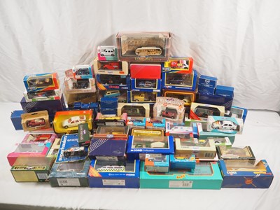 Lot 480 - A large crate of mixed boxed diecast vehicles,...