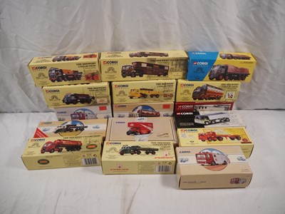 Lot 488 - CORGI CLASSICS - 1:50 scale diecast lorries in...