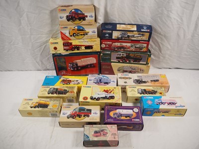 Lot 491 - CORGI CLASSICS - 1:50 scale diecast lorries in...