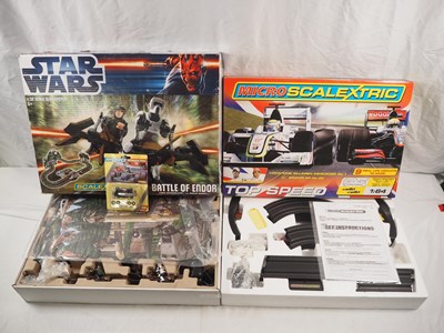 Lot 504 - SCALEXTRIC - A Star Wars 'Battle of Endor'...