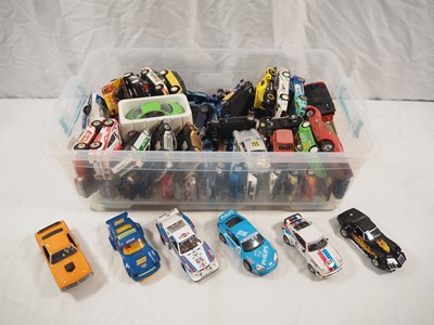 Lot 510 - A large crate of mostly unboxed slot racing...