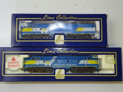 Lot 308 - HO GAUGE MODEL RAILWAYS: A pair of LIMA...