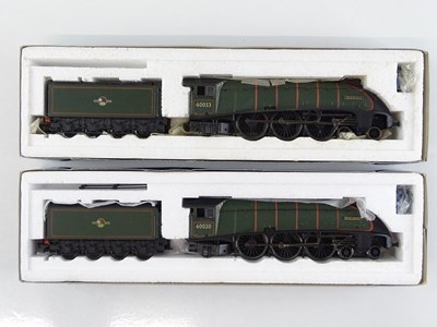 Lot 345 - A pair of BACHMANN Class A4 steam locomotives...