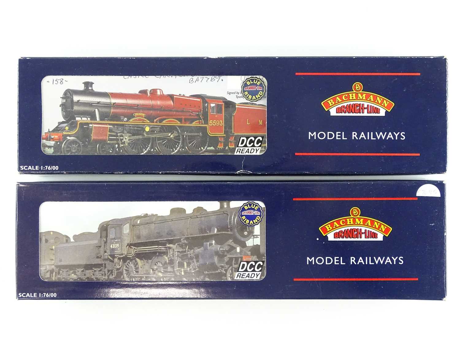 Lot 349 - A pair of BACHMANN steam locomotives...